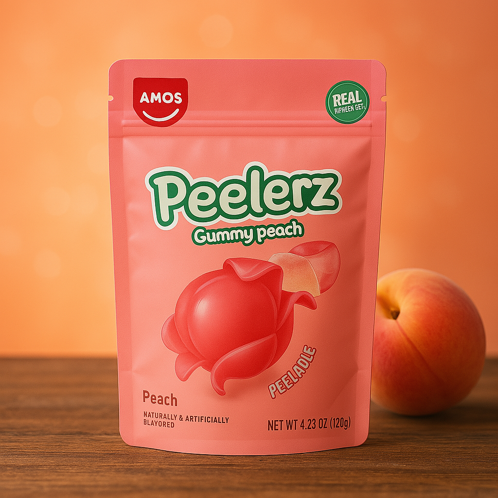 Amos Peelerz Gummy Peach