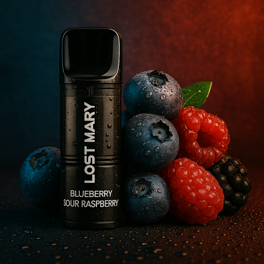 ELF Bar - Lost Mary- Prefilled Pods (2Stück) Blueberry Sour Raspberry